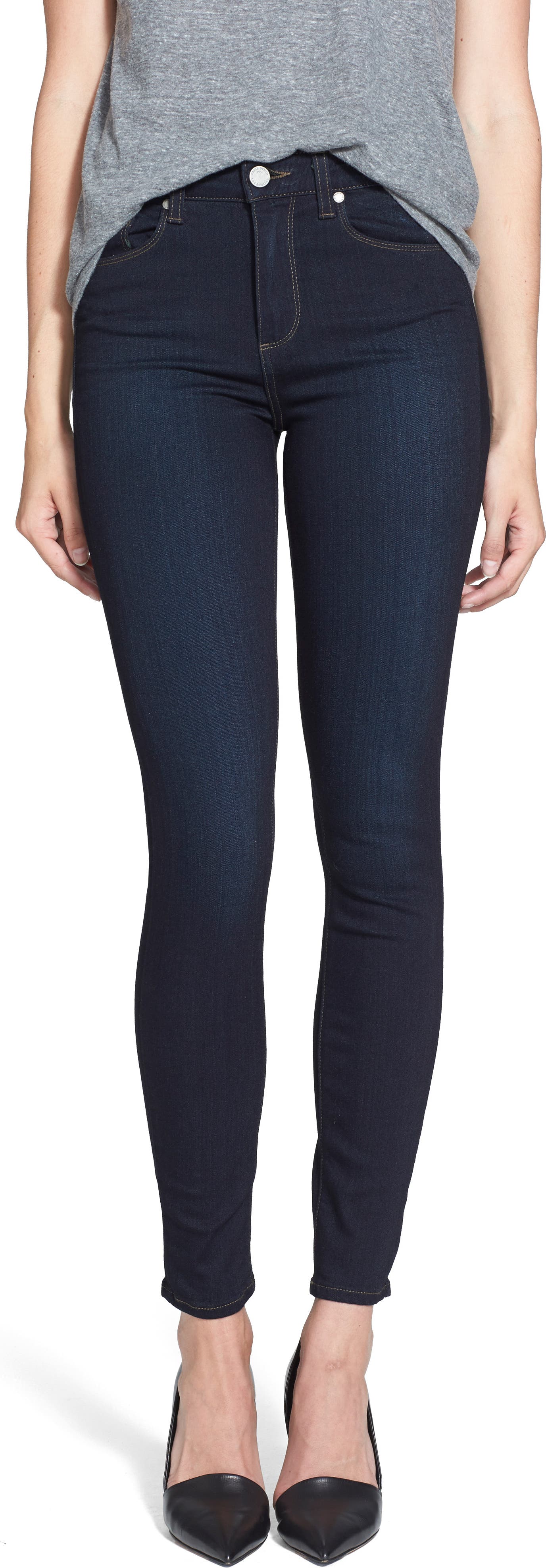 PAIGE Womens Hoxton Ultra Skinny Jeans 